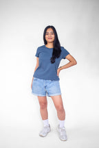 Polo Morena Azul Ceniza