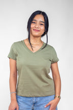 Polo Morena V Verde Olivo