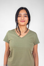 Polo Morena V Verde Olivo