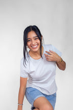Polo Morena Blanco Humo
