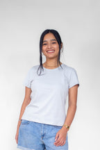 Polo Morena Blanco Perlado