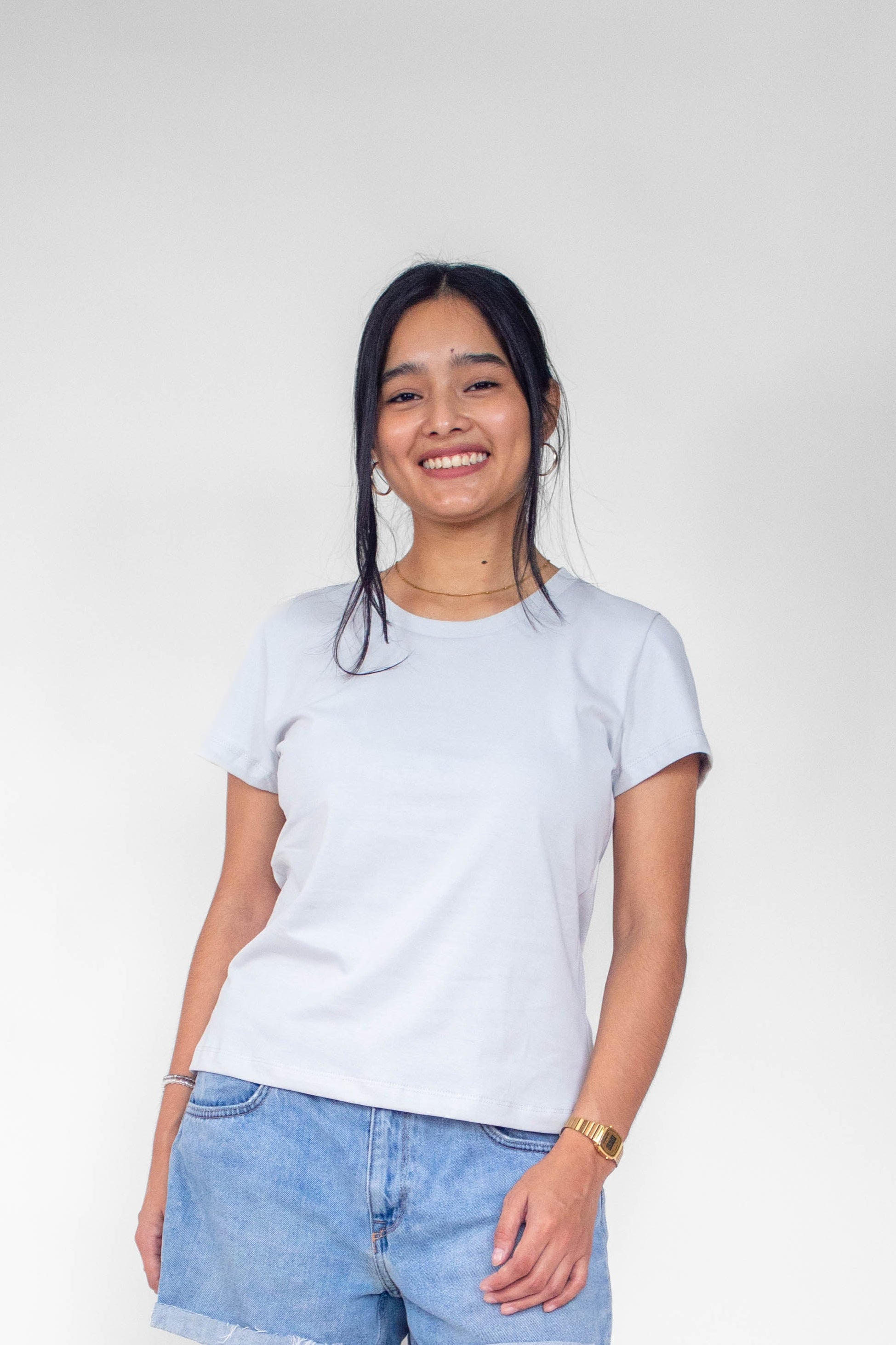Polo Morena Blanco Perlado
