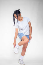Polo Morena Blanco Humo
