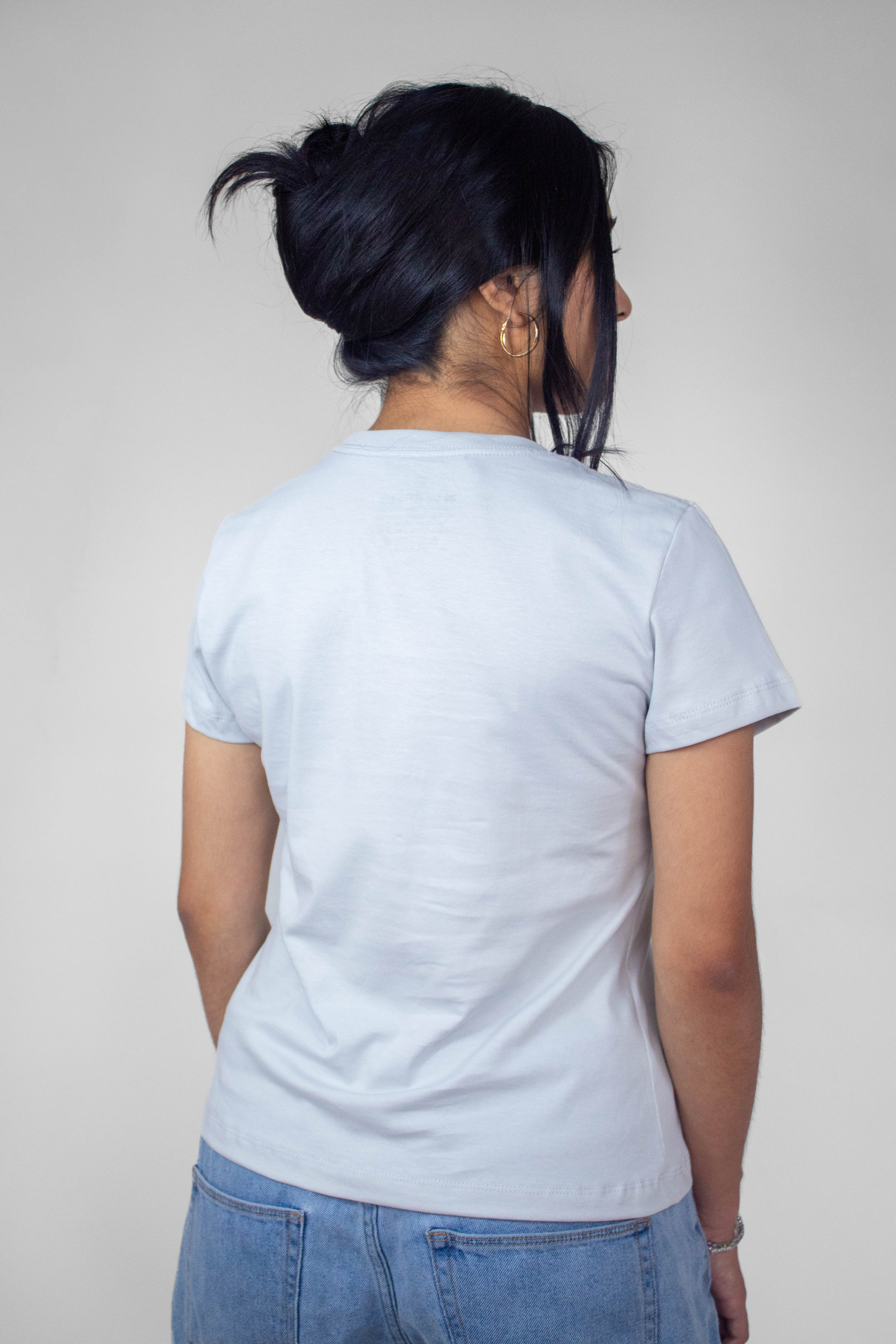 Polo Morena Blanco Humo