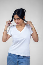 Polo Morena V Blanco Perla