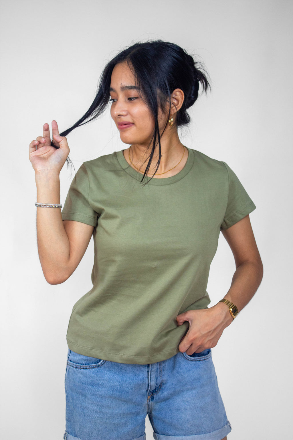 Polo Morena Verde Olivo