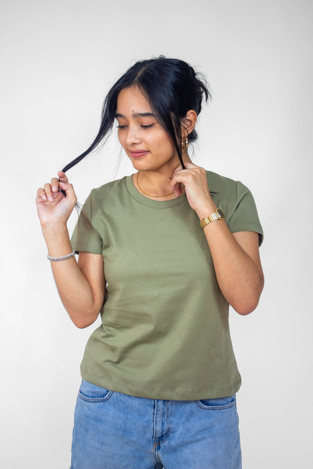 Polo Morena Verde Olivo