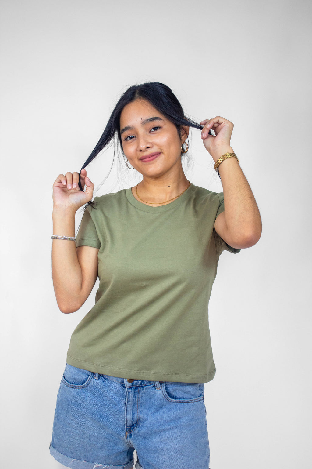Polo Morena Verde Olivo