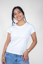 Polo Morena Blanco Perlado