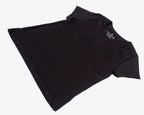 Polo cuello V Negro
